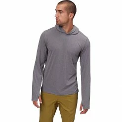 Stoic Men's Long-Sleeve Performance Shirts Tech Hoodie Men's -Stoichikecamp Outlet Shop BLA 4