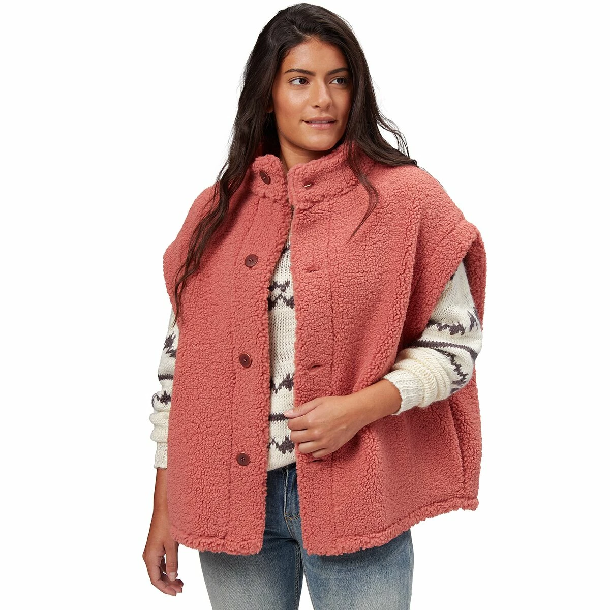 Basin and Range Women's Vests Sherpa Vest Women's 7 Basin and Range Women's Vests Sherpa Vest Women's - Image 7