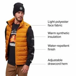 Stoic Men's Vests Insulated Vest Men's -Stoichikecamp Outlet Shop BUCBRO D7