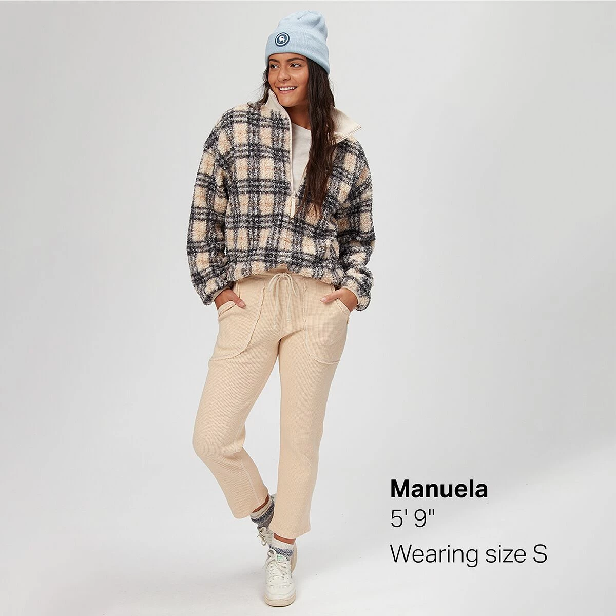 Basin and Range Women's Fleece Jackets Sherpa Pullover Jacket Women's 2 Basin and Range Women's Fleece Jackets Sherpa Pullover Jacket Women's - Image 2