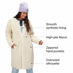 Basin and Range Women's Fleece Jackets Sherpa Coat Women's -Stoichikecamp Outlet Shop EGR D6 1