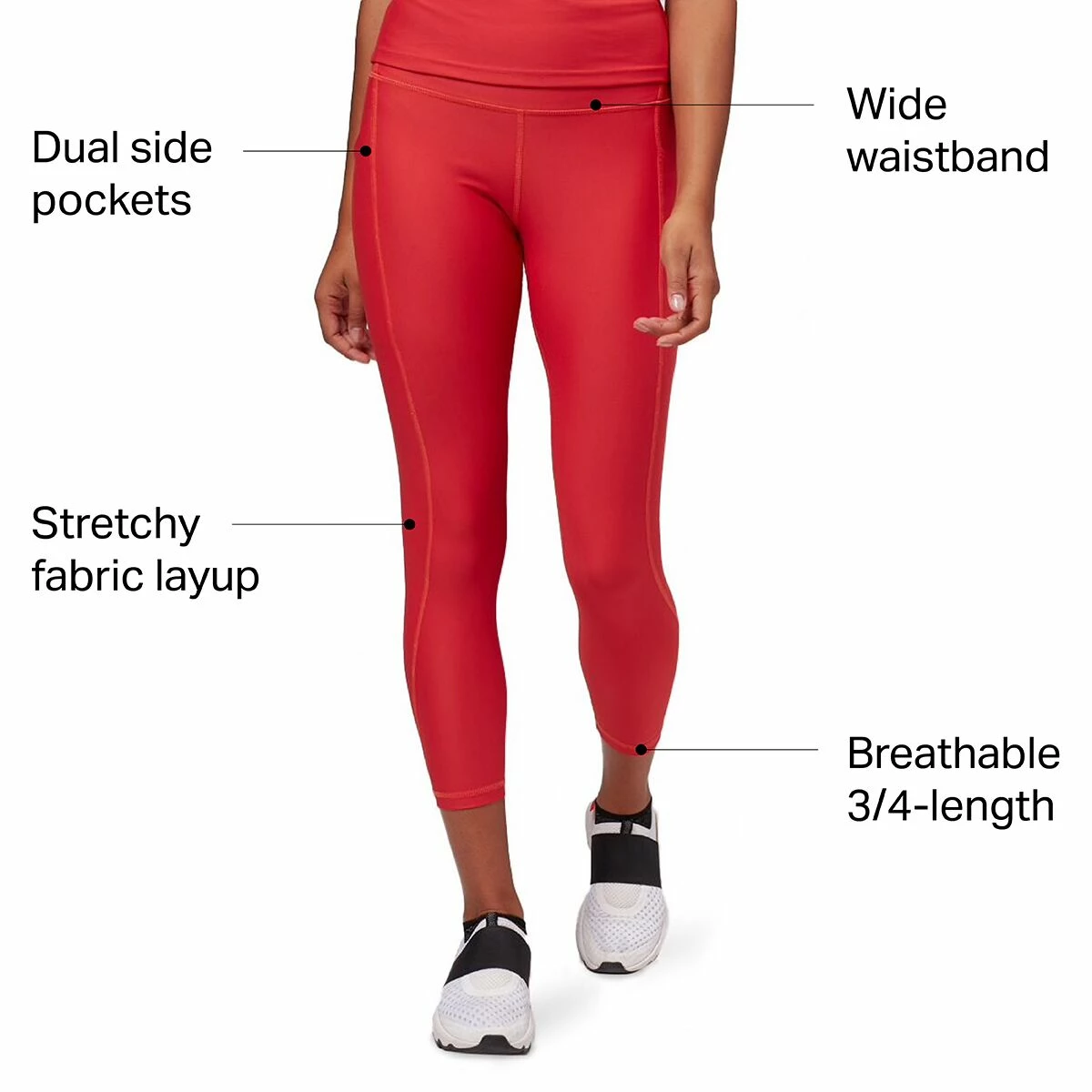 Basin and Range Women's Performance Leggings 25in Legging Women's 2 Basin and Range Women's Performance Leggings 25in Legging Women's - Image 2