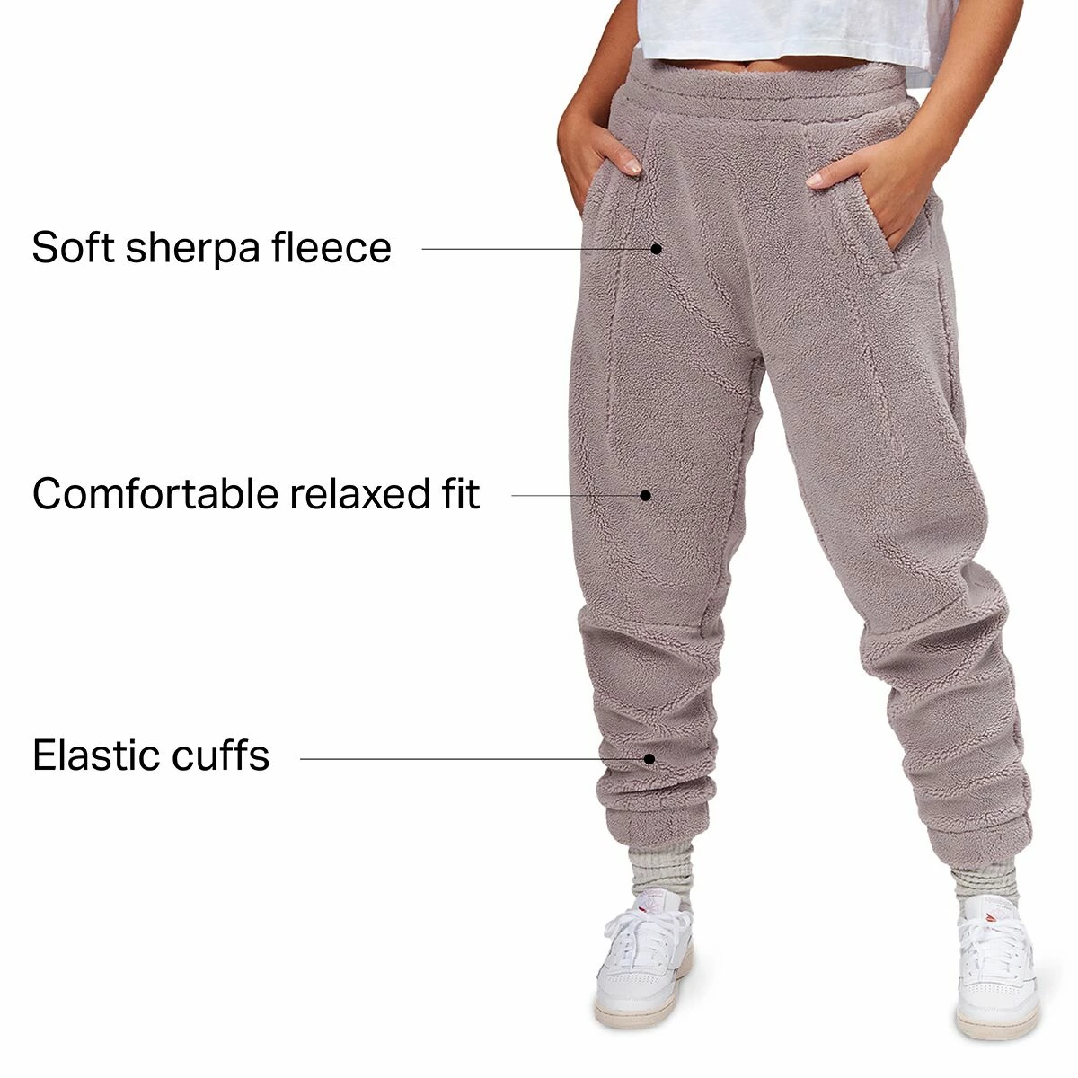Basin and Range Women's Casual Pants Sherpa Jogger Women's 2 Basin and Range Women's Casual Pants Sherpa Jogger Women's - Image 2