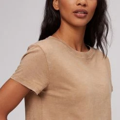 Basin and Range Women's Short-Sleeve Tops Short Sleeve Crewneck T Shirt Women's -Stoichikecamp Outlet Shop KEL D2