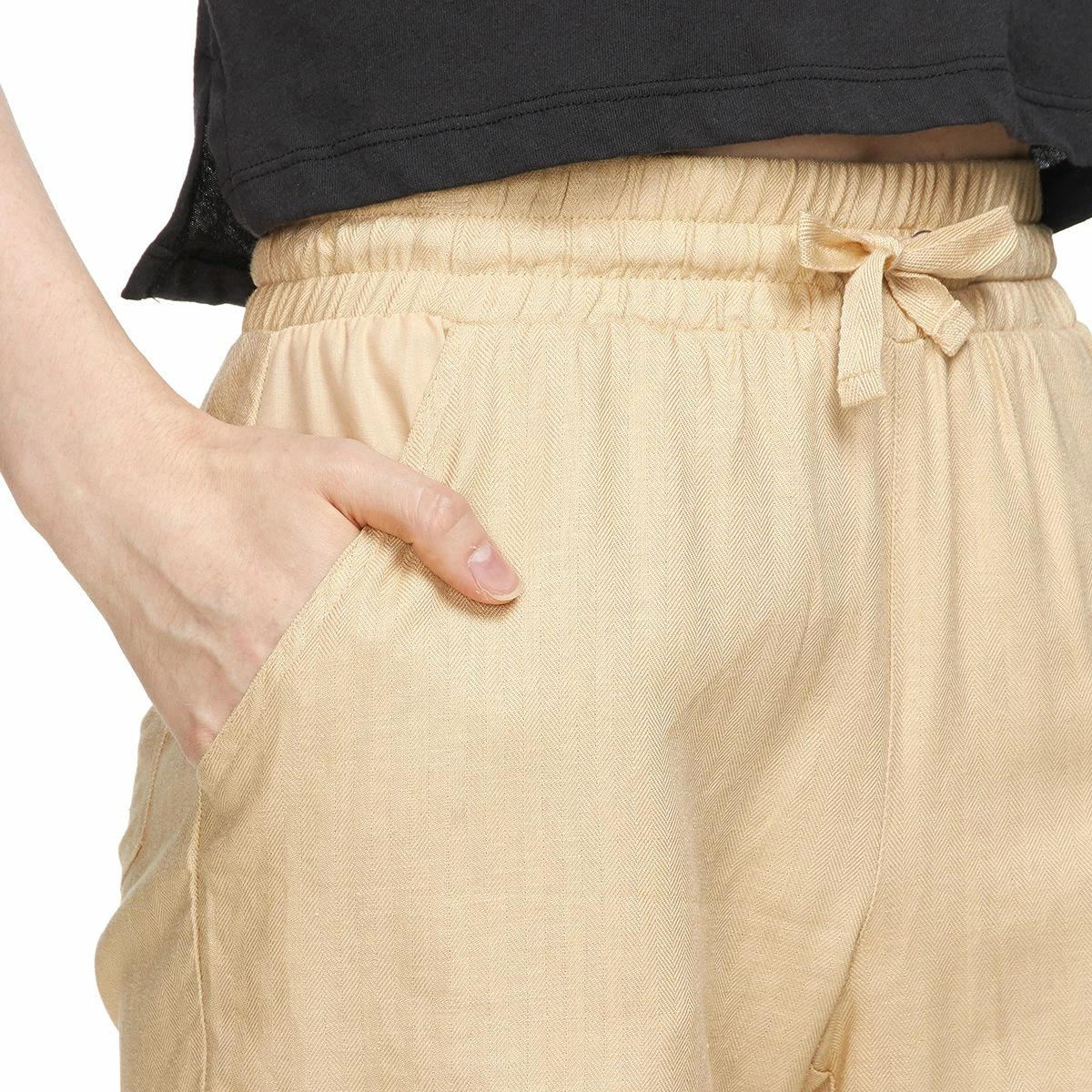 Stoic Women's Casual Shorts Herringbone 4in Short Women's 3 Stoic Women's Casual Shorts Herringbone 4in Short Women's - Image 3