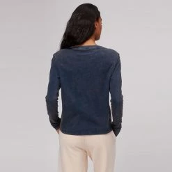 Basin and Range Women's Long-Sleeve Tops Long Sleeve Crewneck T Shirt Women's -Stoichikecamp Outlet Shop MOOOCE D1 1