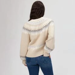Basin and Range Women's Sweaters Fair Isle Sweater Women's -Stoichikecamp Outlet Shop OATPAT D1