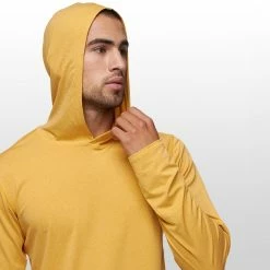 Stoic Men's Long-Sleeve Performance Shirts Tech Hoodie Men's -Stoichikecamp Outlet Shop ORAGOL D7