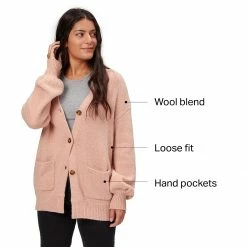 Basin and Range Women's Sweaters Oversized Cardigan Women's -Stoichikecamp Outlet Shop PAI D5