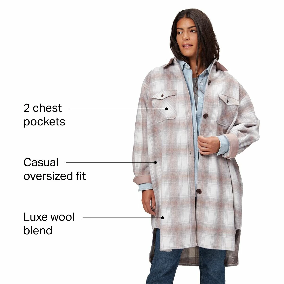 Basin and Range Women's Softshell Jackets Shirt Jacket Coat Women's 2 Basin and Range Women's Softshell Jackets Shirt Jacket Coat Women's - Image 2