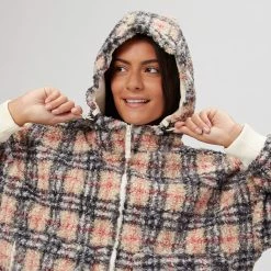 Basin and Range Women's Fleece Jackets Sherpa Hooded Jacket Women's -Stoichikecamp Outlet Shop PLAPAT D3