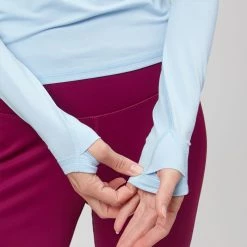 Stoic Women's Hike & Camp Tops Tech Long Sleeve T Shirt Women's -Stoichikecamp Outlet Shop POWBLU D3