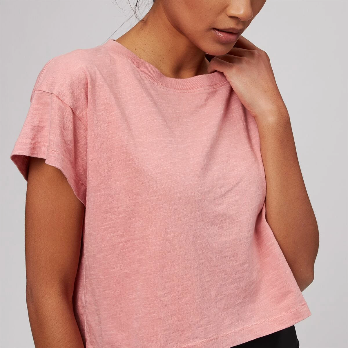 Basin and Range Women's Short-Sleeve Tops Short Sleeve Crewneck Boxy T Shirt Women's 4 Basin and Range Women's Short-Sleeve Tops Short Sleeve Crewneck Boxy T Shirt Women's - Image 4
