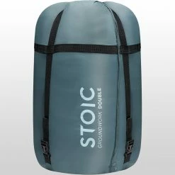 Stoic Synthetic Sleeping Bags Groundwork Double Sleeping Bag: 20 Degree Synthetic -Stoichikecamp Outlet Shop SAGMER D3