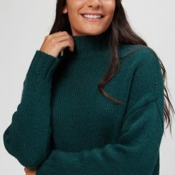 Basin and Range Women's Sweaters Solid Sweater Women's -Stoichikecamp Outlet Shop SEAMOS D2