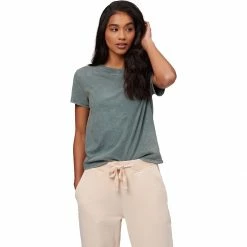 Basin and Range Women's Short-Sleeve Tops Short Sleeve Crewneck T Shirt Women's -Stoichikecamp Outlet Shop SEAPIN 1