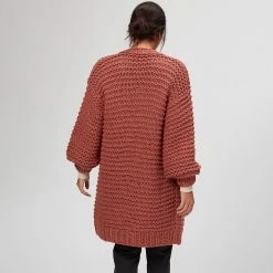 Basin and Range Women's Sweaters Chunky Cardigan Women's -Stoichikecamp Outlet Shop SIE D3