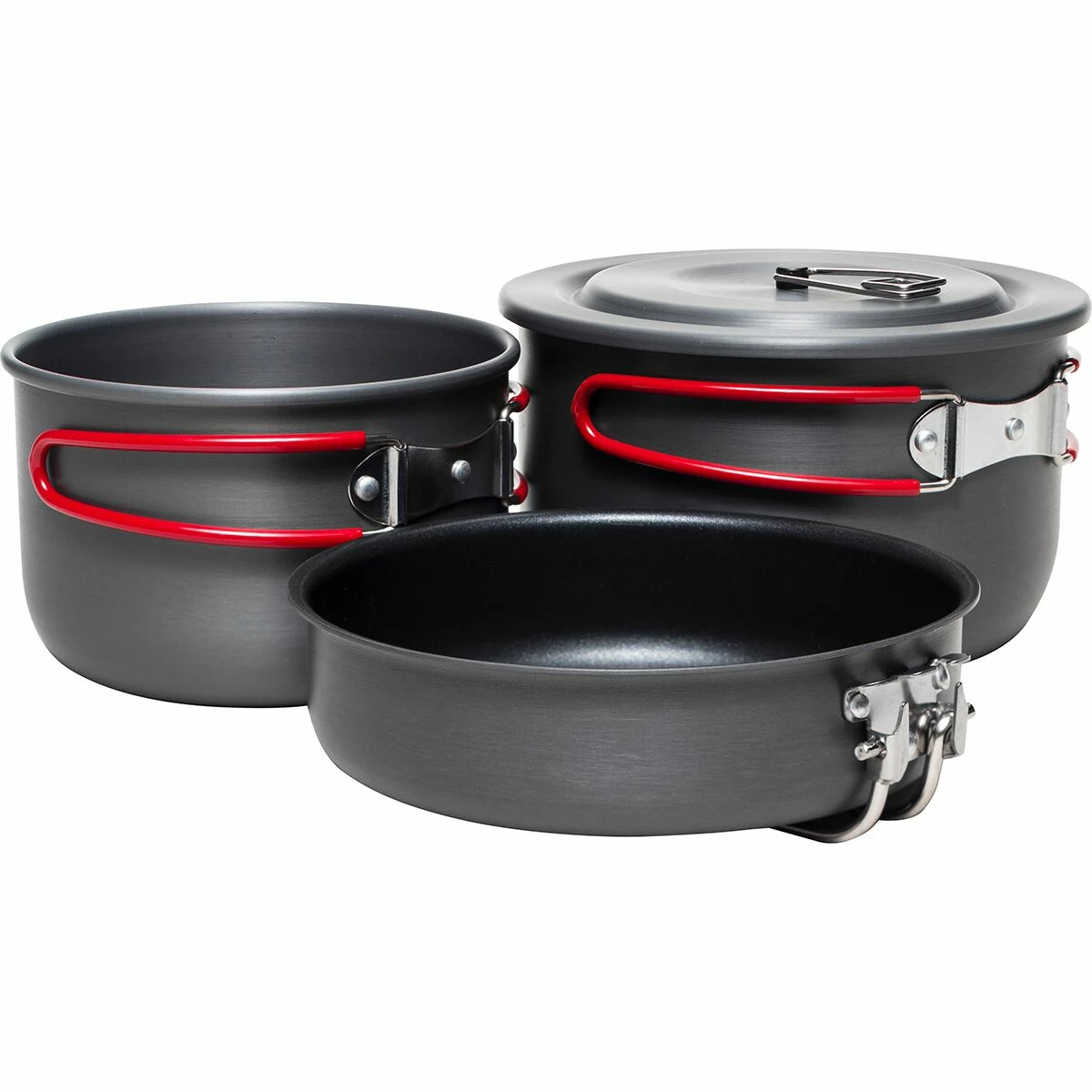 Stoic Pots & Pans Hard Anodized Camping Cook Set 1 Stoic Pots & Pans Hard Anodized Camping Cook Set
