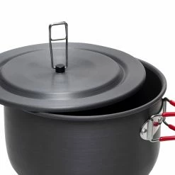 Stoic Pots & Pans Hard Anodized Camping Cook Set 10 Stoic Pots & Pans Hard Anodized Camping Cook Set -Stoichikecamp Outlet Shop STE D2