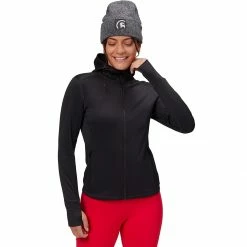 Stoic Women's Fleece Jackets Tech Fleece Hooded Full Zip Jacket Women's -Stoichikecamp Outlet Shop STRLIM 1