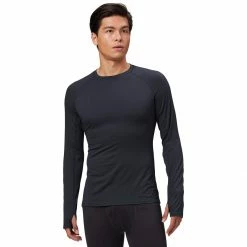 Stoic Men's Baselayer Tops Merino Blend Crew Baselayer Top Men's -Stoichikecamp Outlet Shop STRLIM 4