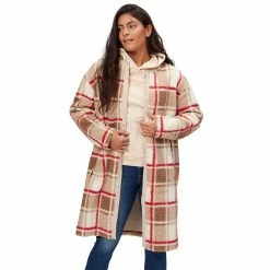 Basin and Range Women's Fleece Jackets Sherpa Coat Women's -Stoichikecamp Outlet Shop TANREDPLA
