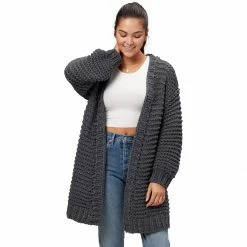 Basin and Range Women's Sweaters Chunky Cardigan Women's -Stoichikecamp Outlet Shop TIT
