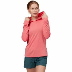 Stoic Women's Hike & Camp Tops Tech Hoodie Women's -Stoichikecamp Outlet Shop TOM