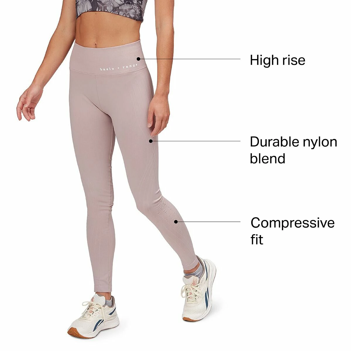 Basin and Range Women's Performance Leggings X Nux High Rise Mesa Legging Women's 3 Basin and Range Women's Performance Leggings X Nux High Rise Mesa Legging Women's - Image 3