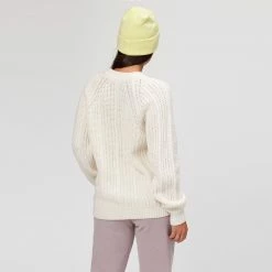 Basin and Range Women's Sweaters Fisherman's Sweater Women's -Stoichikecamp Outlet Shop WHIRAB D1